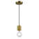 Luminaire suspendu 1 lumière Ebba
