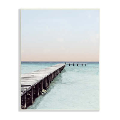 «Quiet Sunrise Sunset Dock Pier», photographie de Natalie Carpentieri - photographie