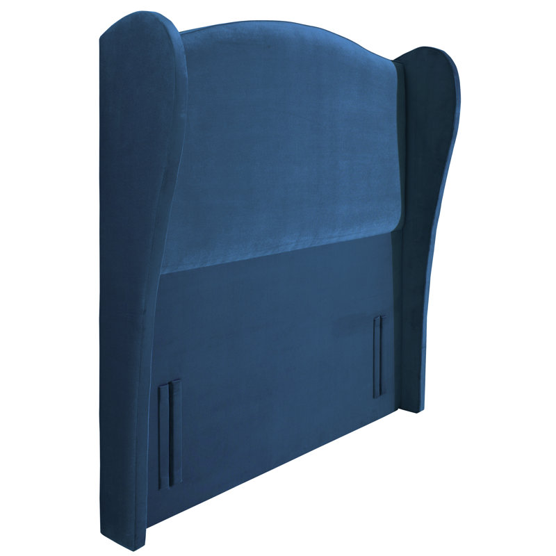 Felicity Upholstered Headboard, Blue, Super King (6')