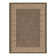 Thanos Machine Woven Polypropylene Area Rug in Brown