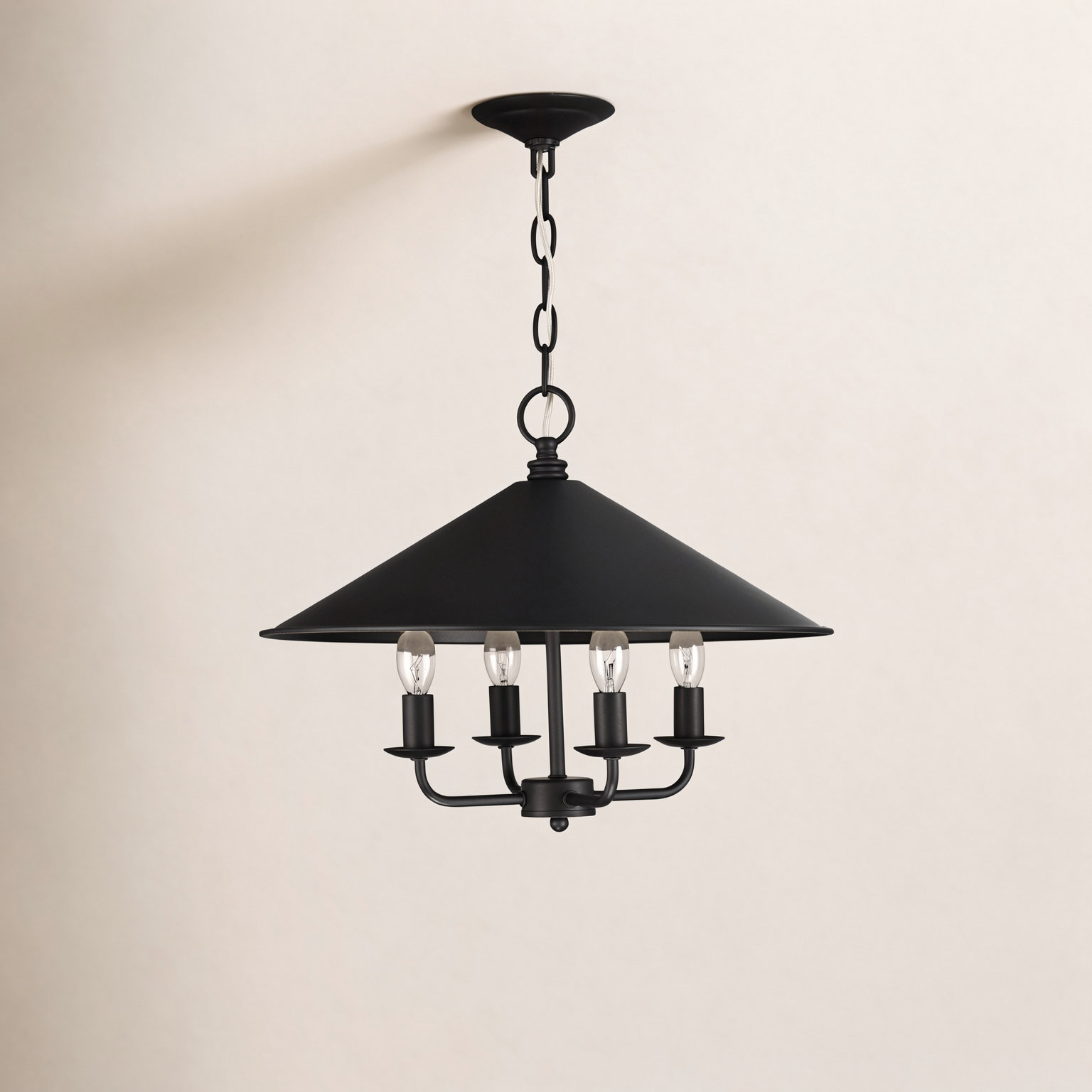 Brantley Iron 4-Light Chandelier
