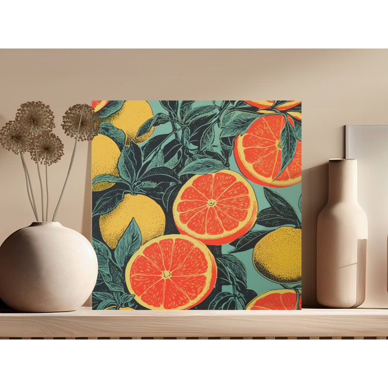 Rowden Wrapped Canvas Print Set, 14x14