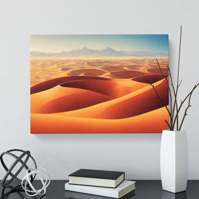 Beguiling Desert - Wrapped Canvas