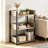 Chrystin 30“ H x 23” W Iron Etagere Bookcase 3 Shelf Open Shelf Storage Bookcase-1735847302
