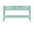Cambridge Series  Ample Storage Vintage Console Table With Four Small Drawers And Bottom Shelf For Living Rooms, Entrances And Kitchens-354829560