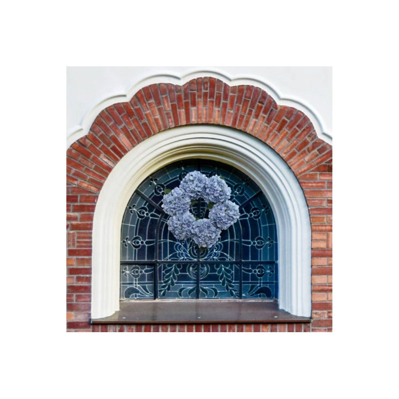 Blue 2pc 18 inch Tall Wreath
