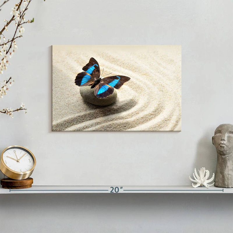 Brampt Blissful Butterfly, 8" H x 12" W