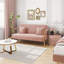 Color 2 Seater Loveseat ,143 CM wide  Sofa Couch-124637687