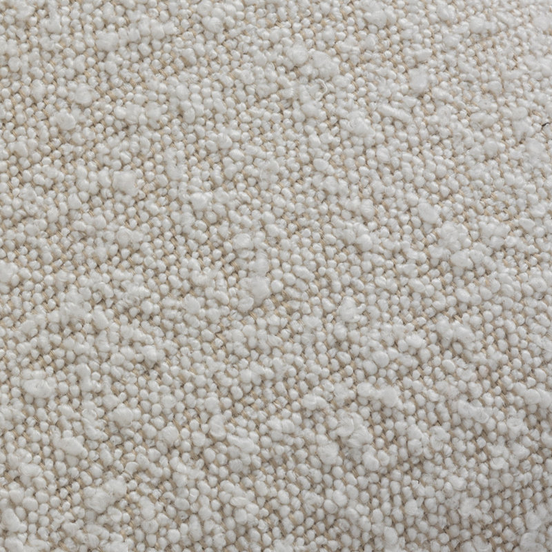 Chaise de salle à manger Darrin, Bouclé blanc