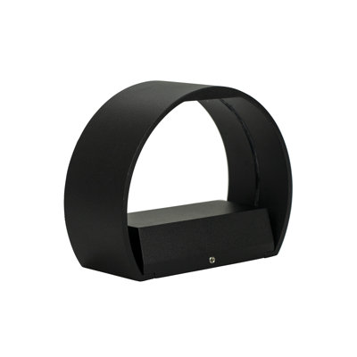 Integrated LED Outdoor Armed Sconce