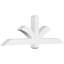Support pour pignon en PVC Redmond-44774125-44774332