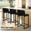 ALFORDSON 3x Bar Stool Padded Seat Breakfast Counter Dining Chair