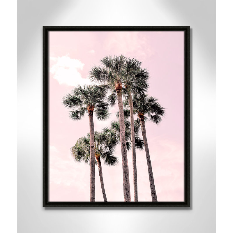«Pink Tropics» par Natalie Carpentieri, Espresso, H 21,5 po x l 17,5 po x P 2 po