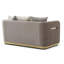 Causeuse Lexington G00280A-L, brun / beige clair