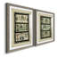 Argent argent argent I mat encadré de qualité supérieure - prêt à être accroché-724582870-724582865