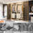 10ft Closet System with Wooden Drawers and Hanging Rods-1958101799