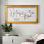 Welcome To Our Home - Reproduction de photo sur toile-1999562181