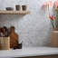 Avanti 12 In. X 12 In. Hand Clipped Joint Honed Marble Mosaic Floor And Wall Tile (5 Sq. Ft. / Sheet)-1479313069