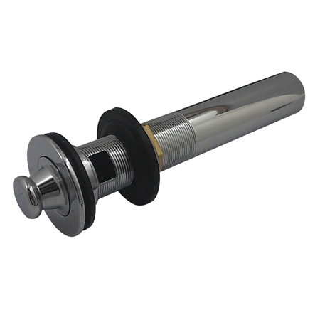 Drain de lavabo pour salle de bain avec trop-plein Kingston, Chrome poli