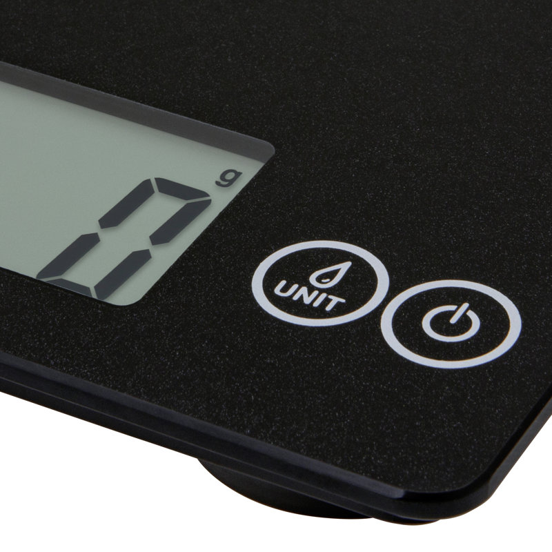 Escali Arti Digital Scale, Metallic Black Obsidian