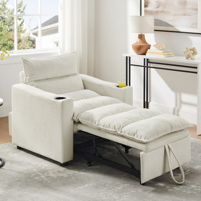 Chaise convertible, chaise ajustable pour salon, appartement, petit espace