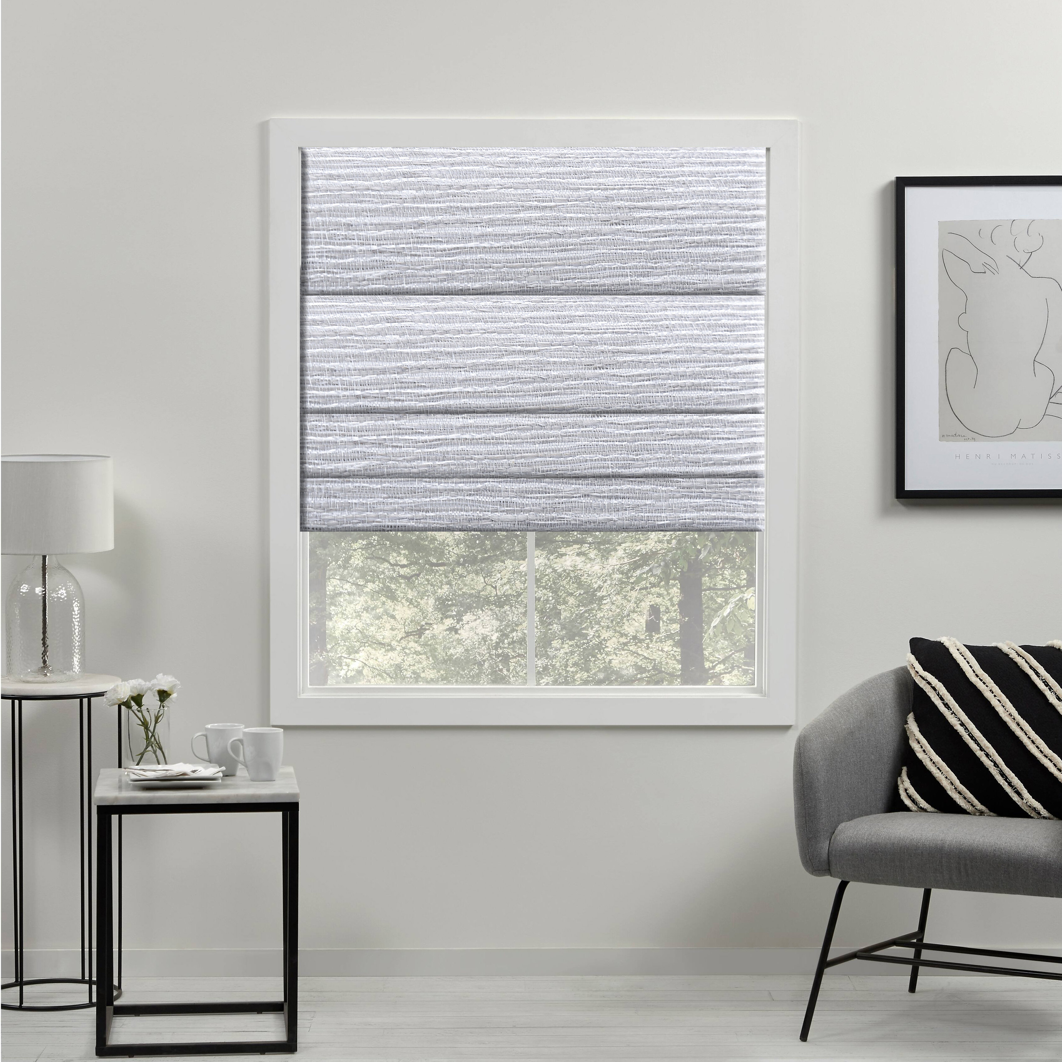 Zebra Homes St Tropez Roman Sheer Roman Shade | Wayfair