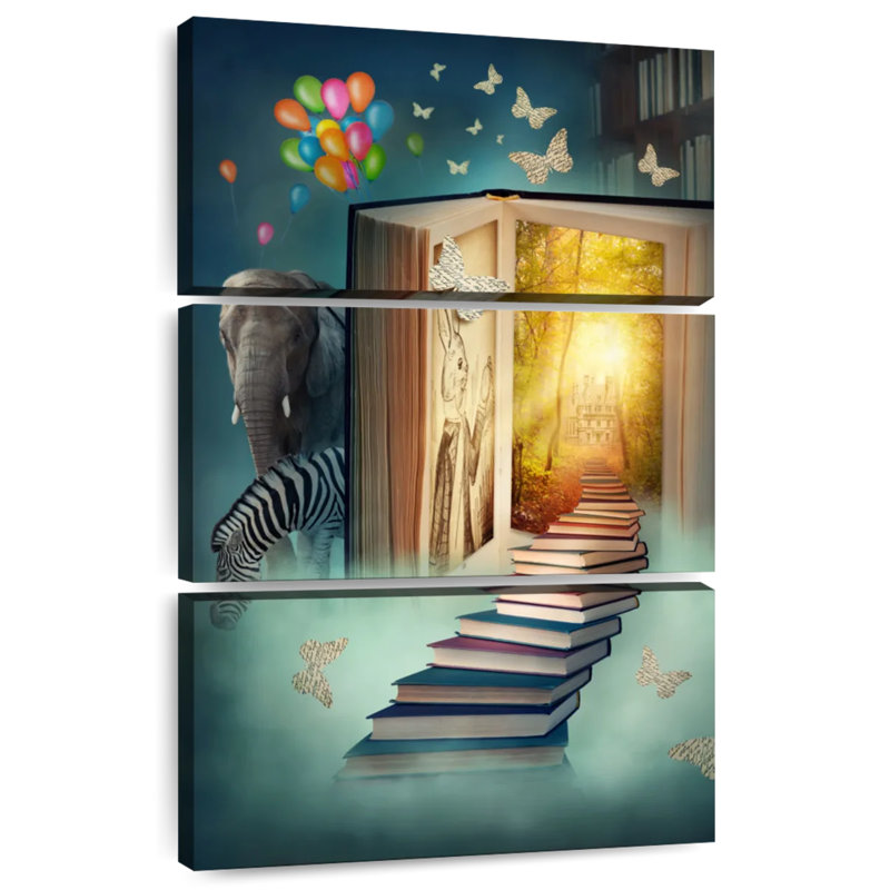 Stairway To Fantasy, H 45 po x l 28 po