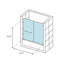 Revel 27.25'' x 70'' Pivot Shower Door with CleanCoat® Technology-1388388398-1447026954