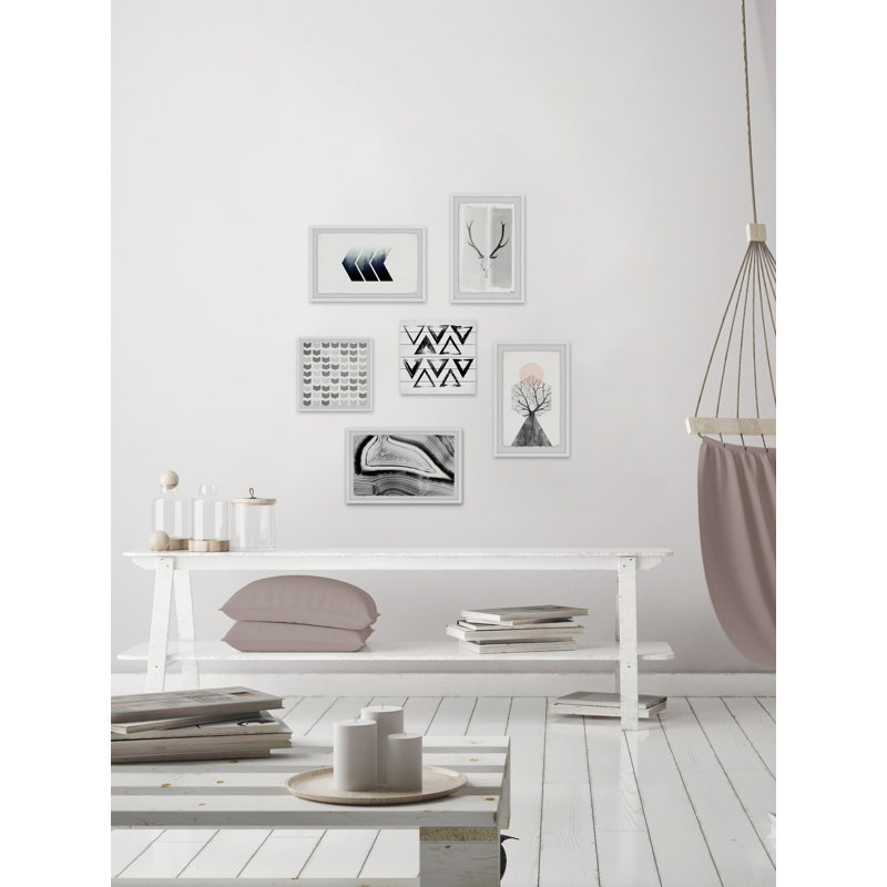 Auby «Nordic Lights» Hexaptych