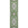 Premium Machine Washable Elaine Green Rug