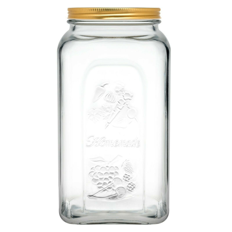 Glass Jar - Set of 2