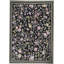 Hand-Knotted High-Quality Black Area Rug