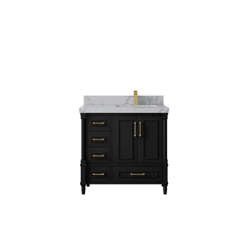 Ensemble de meuble-lavabo simple 36 po Aberdeen, Venatino