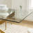 Tewksbury Glass Top Metal Base Dining Table-2025600410-2073967300
