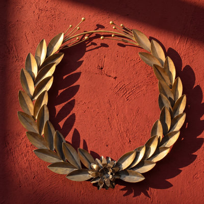 Laurel Leaf Wreath, 16.5 Inches