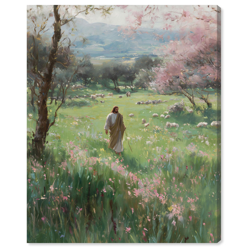 «Path of Peace III», reproduction d'art sur toile par Art Remedy, 16 x 20, H 20 po x l 16 po, Toile tendue avec châssis