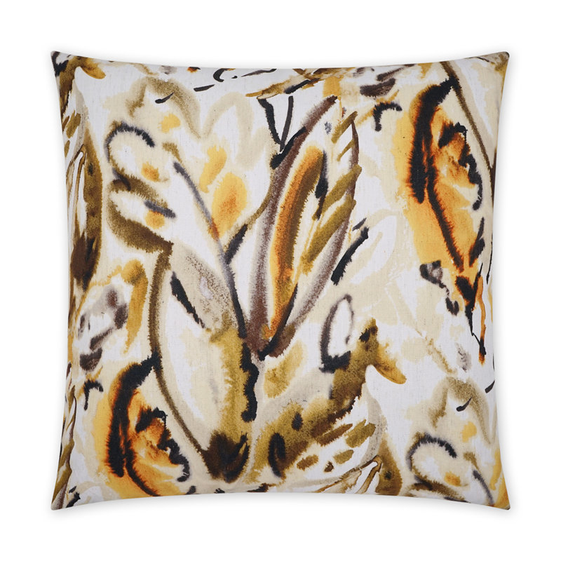 Tisane Pillow Cover & Insert, Square 20", Sunflower
