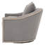 Fauteuil club pivotant de 36 po Como