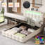 Daysan Upholstered Ottoman Storage Bed-1898330322