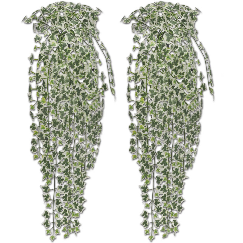 Ensemble de lierre artificiel, 2, Vert clair