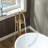 Cove 1 Handle Bathroom Freestanding Tub Filler with Diverter-50320439