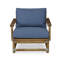 Carrier And Company Outdoor Outdoor Teak Lounge Chair-896063325