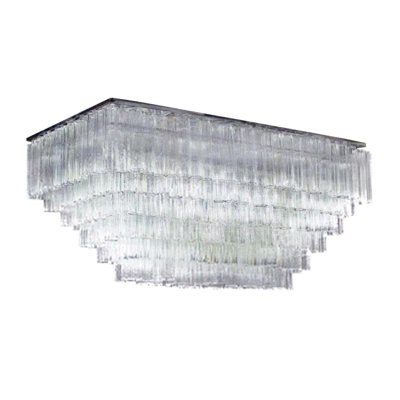 Lustre tubulaire Venetian Drum Venini