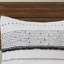 Housse de couette chic en coton avec garnitures