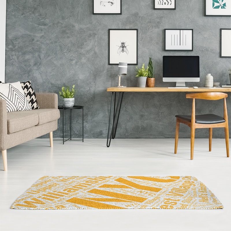 Chenille Indoor Rug, Rectangle 5' x 7'