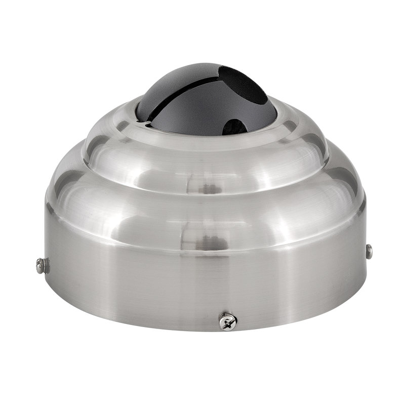 Kit d'auvent incliné pour ventilateur de plafond Hinkley, Nickel brossé