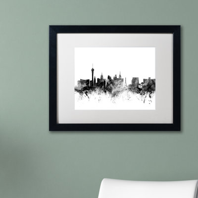 « las vegas nevada », impression encadrée, impression sur toile encadrée
