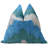 Abstract Throw Pillow