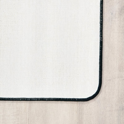 Tapis d'apprentissage à formes rectangulaires bleu