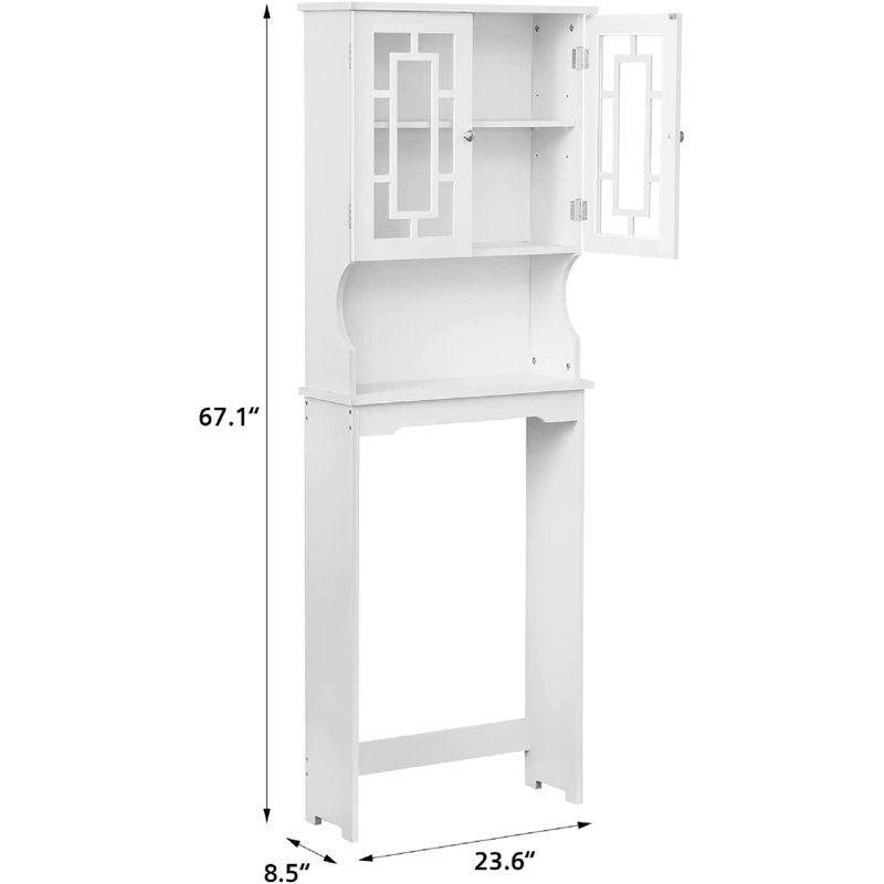 Over The Toilet Storage, White